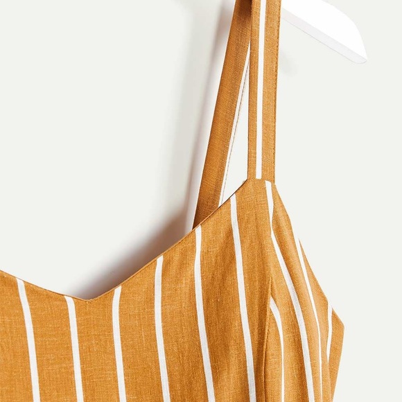 Reitman’s Linen-Blend Striped Shift Dress - Picture 2 of 9